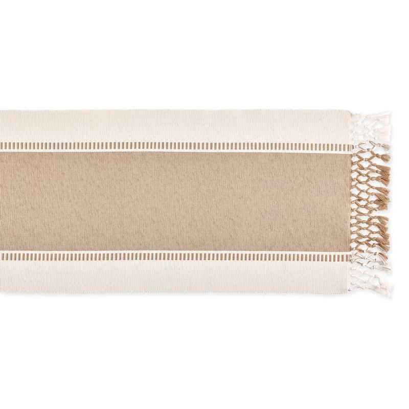 Kizer Striped 100% Cotton Table Runner