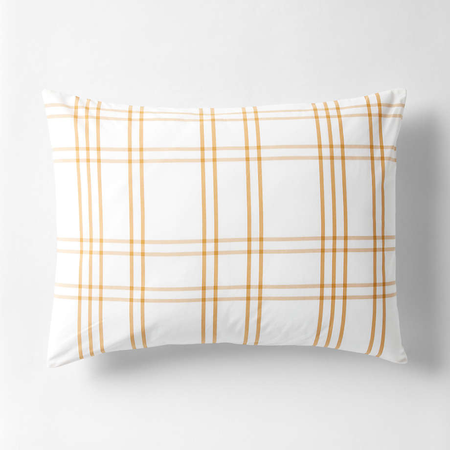 Stax Savannah Yellow Yarn Dyed Pillow Sham