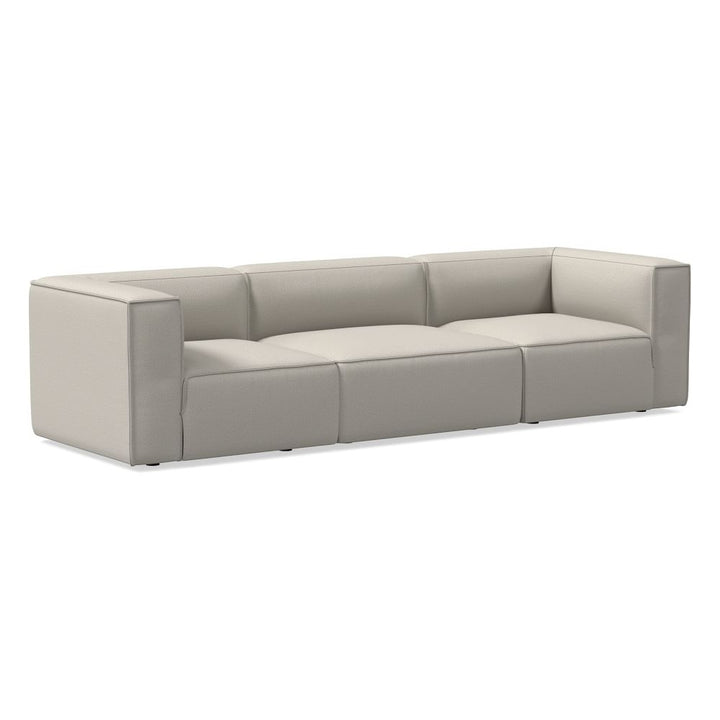 Remi Modular Sofa Basket Slub Pearl Gray