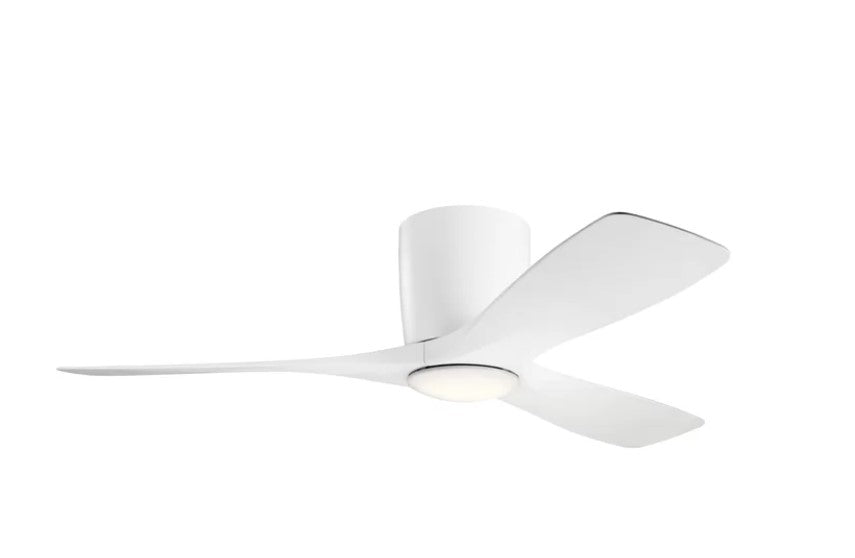 48 Mcgrew Blade LED Standard Ceiling Fan with Wall Control and Light