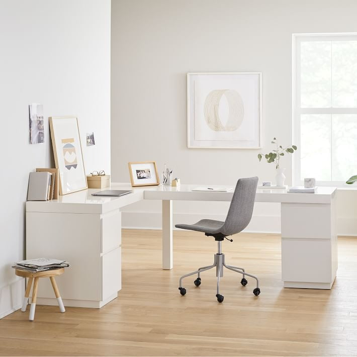 Parsons L Shaped Desk