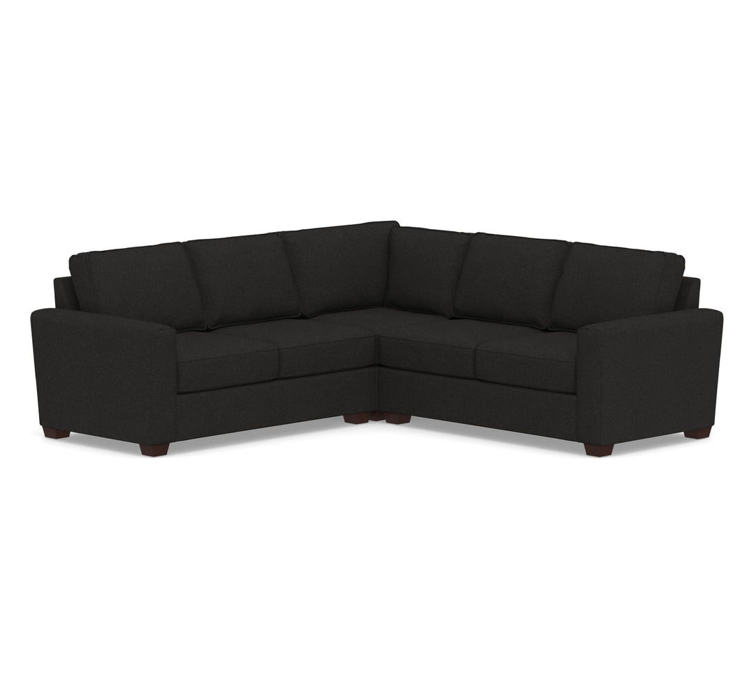 Fremont Square Arm 3 Piece L Shaped Sectional