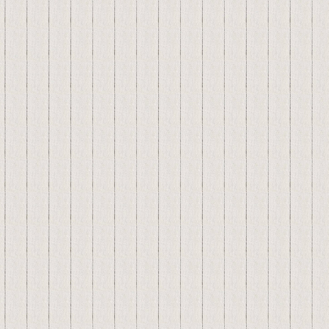 Pure Linen Pinstripe Warm White Standard Pillow Sham-26''x20''