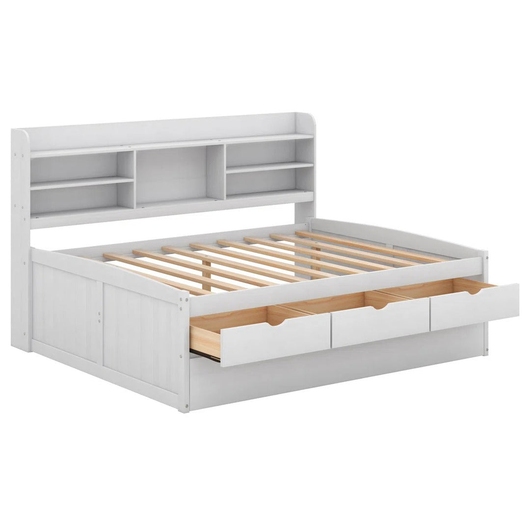 Storage Bed With Trundle