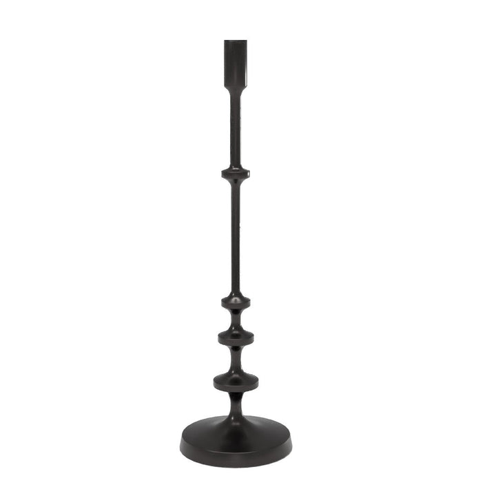 Allis Black Taper Candle Holder-Large