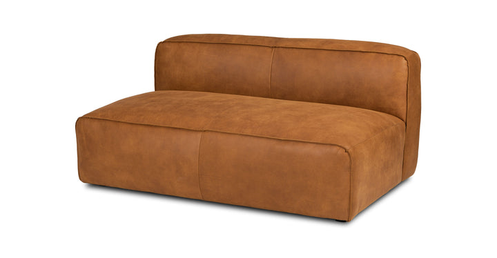 Cigar Rawhide Tan Loveseat