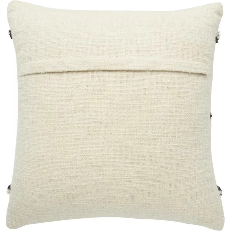 Francisco Cotton Throw Pillow Cover With Insert-18"x18"