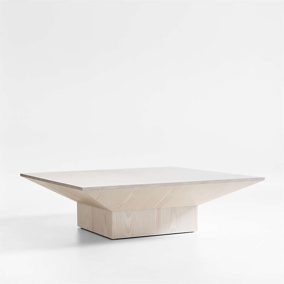 Icon Square Pine Wood Coffee Table