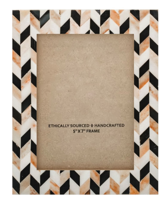 Neha Bone Picture Frame Brown/Black