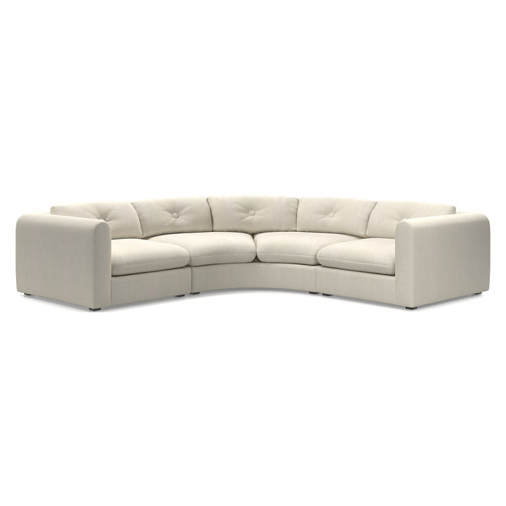 Bucktown Modular 3 Piece Wedge Sectional Sofa