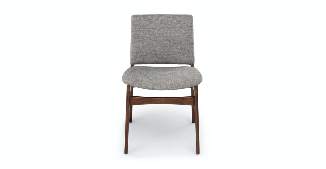 Nosh Quarry Gray Walnut Dining Chair Set Of 2