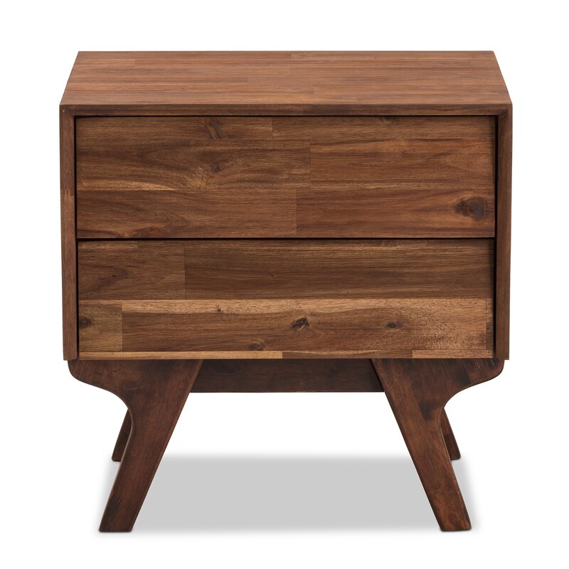 Elkin 2 Drawer Nightstand