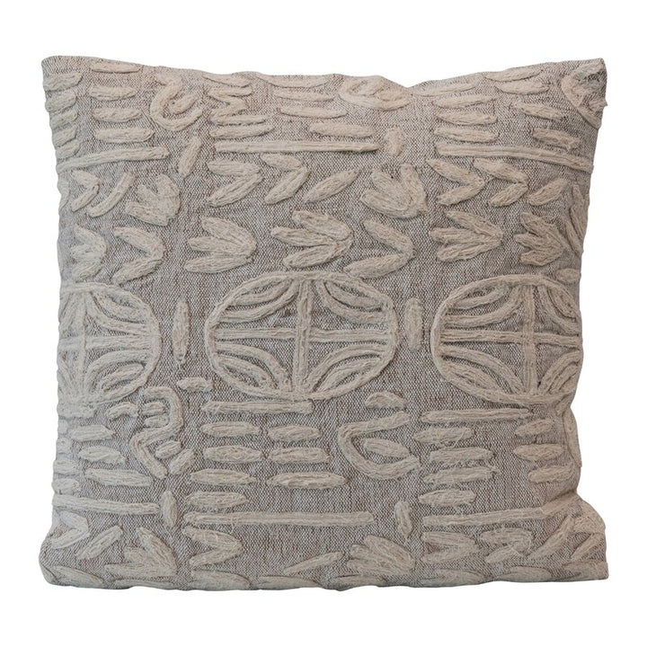 Gaskin Throw Pillow Cover With Insert-20"x20"
