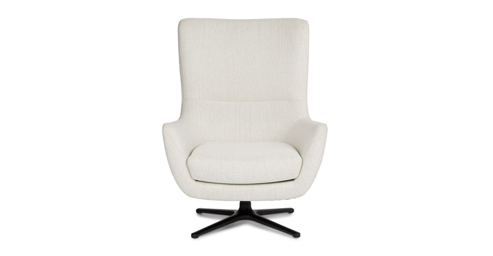 Agga Atelier Ivory Swivel Chair