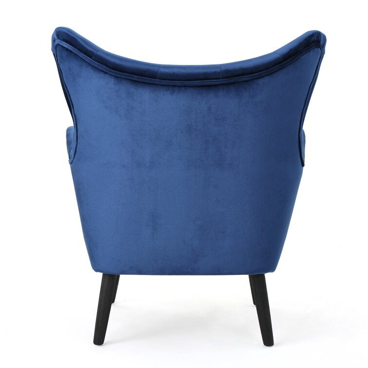 Bouck Tufted Velvet Wingback Chair