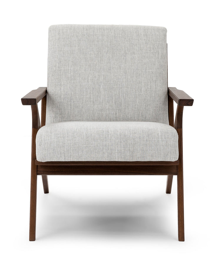 Otio Oceano Blue Walnut Lounge Chair