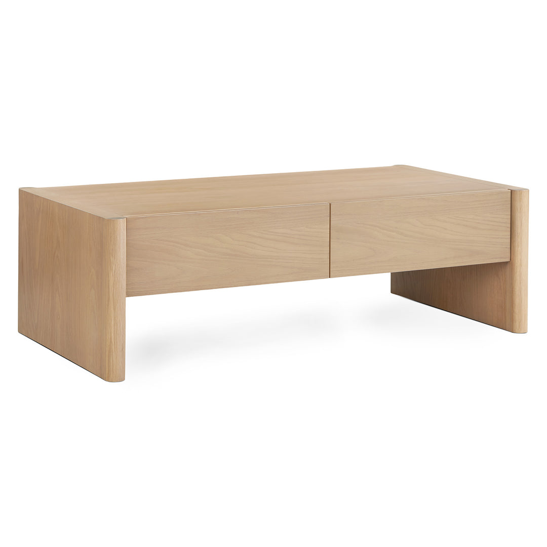 Torme White Oak Coffee Table