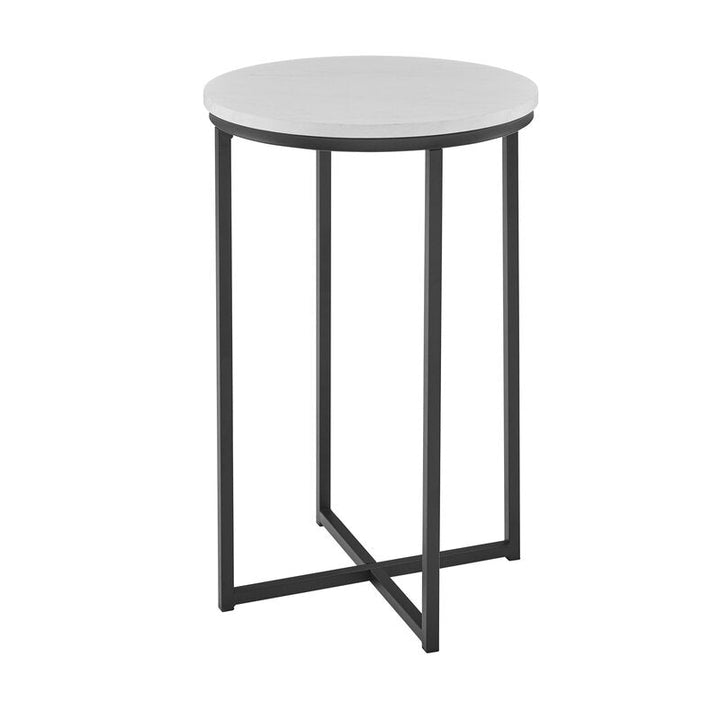 Wasser Cross Legs End Table