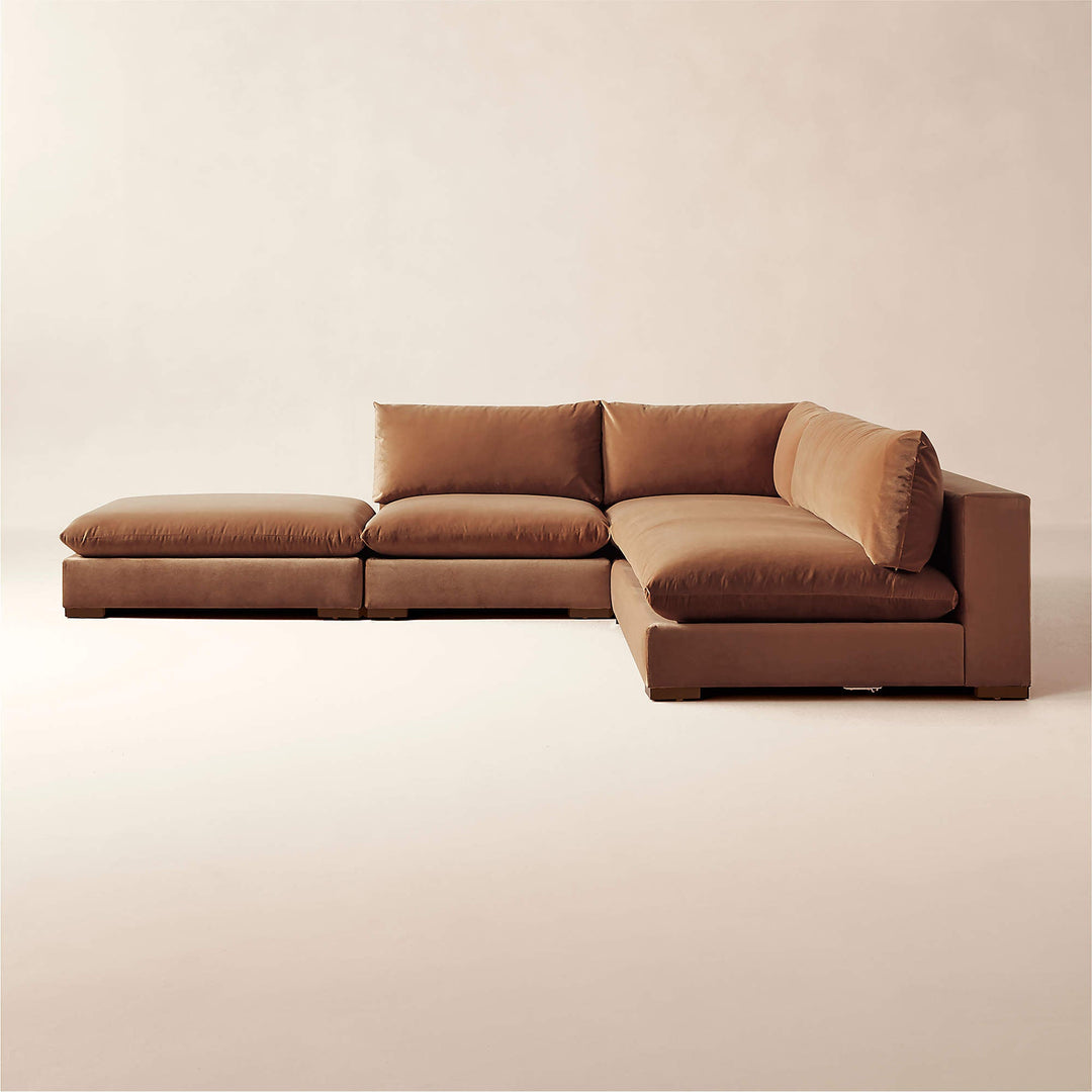 Deseo 4 Piece Modular Armless Chair