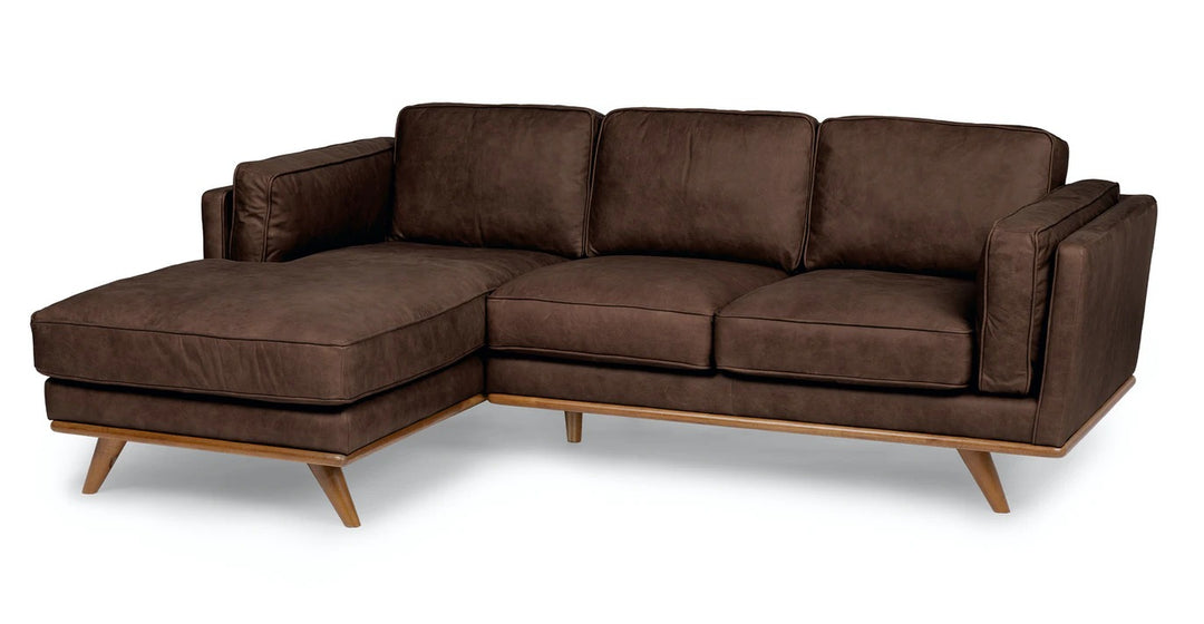 Timber Charme Chocolat Left Sectional