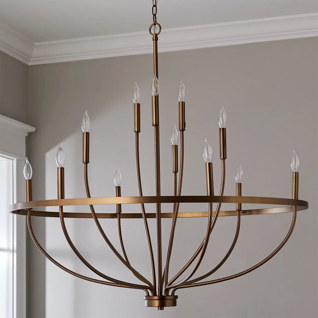 Graceful Curve Chandelier Large