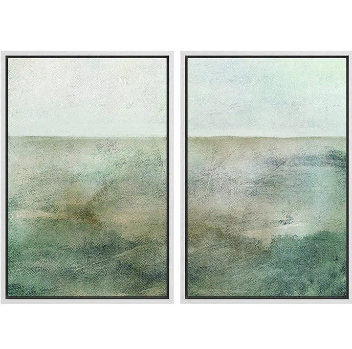 Framed On Canvas 2 Piece Painting