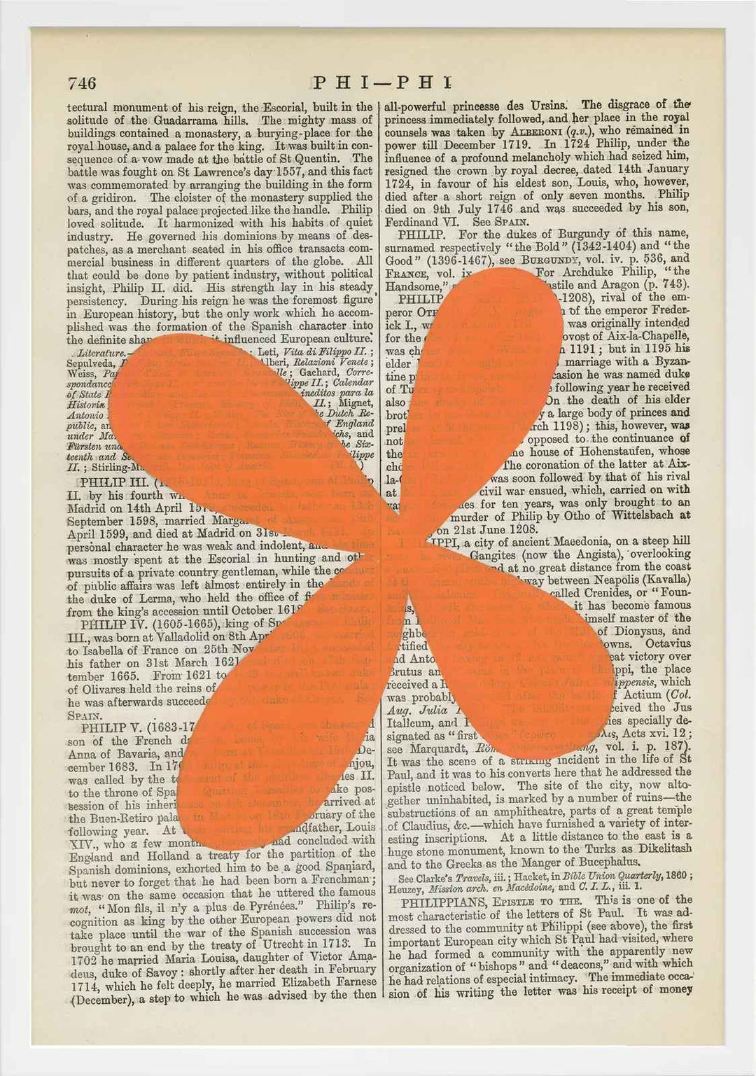 PHI PHI by Michela Sorrentino with Frame-25"x18"