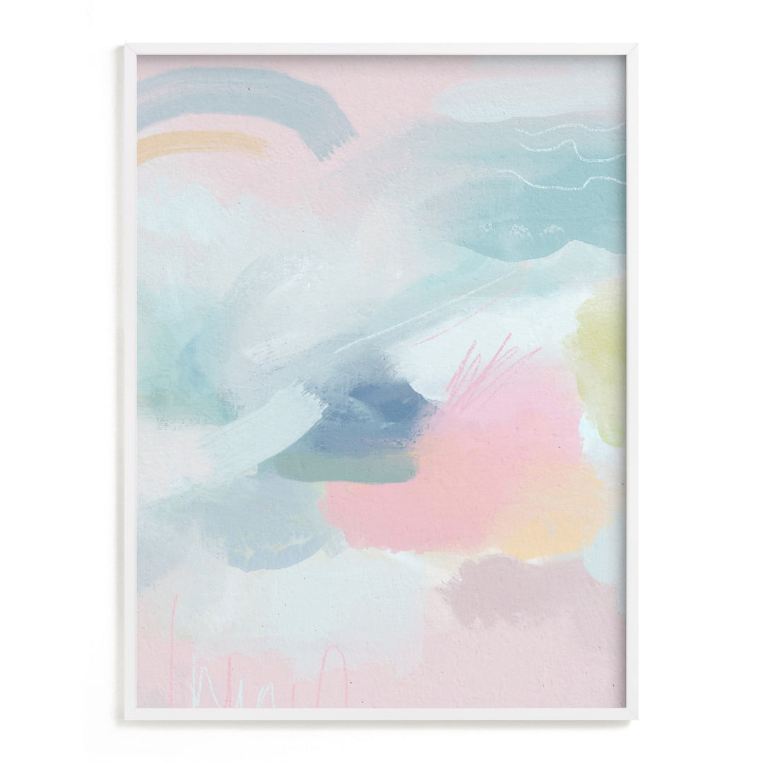 Minted Rainbow and Sunshine Framed Art by Lindsay Kelly Art-30"x40"