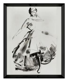 Vintage Sketch With Frame