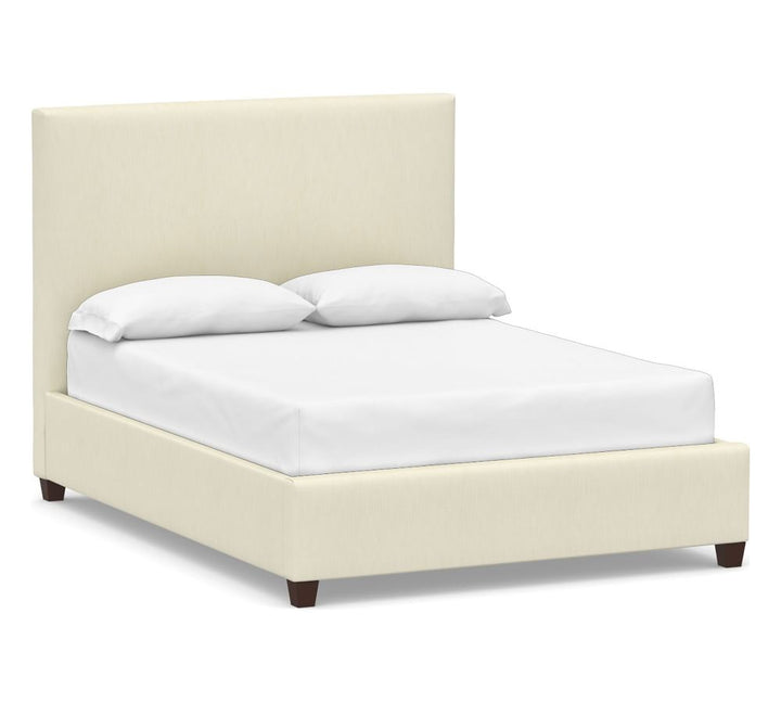 Raleigh Square Upholstered Bed-King