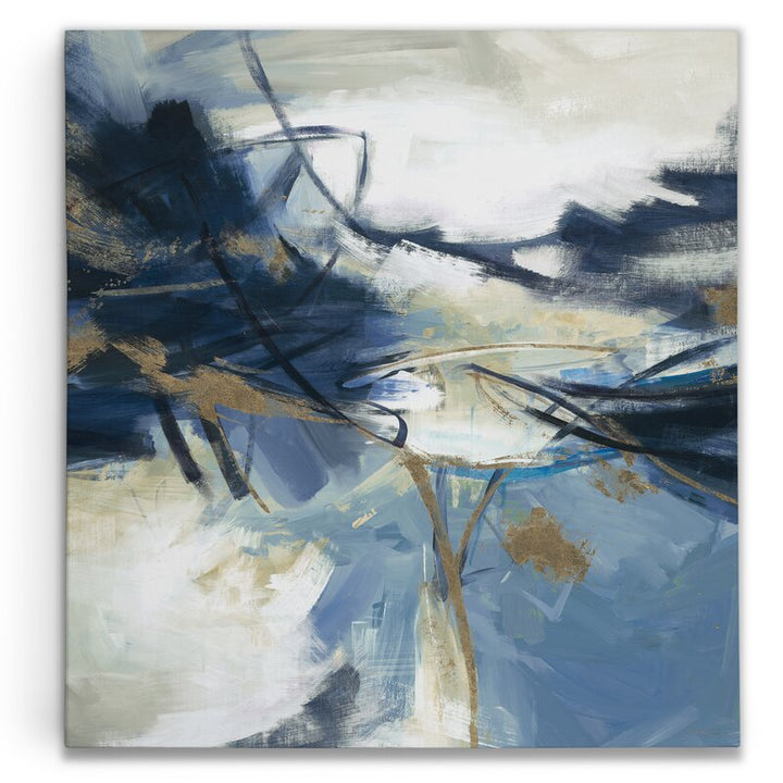 Gold Rush V1 Painting Print on Wrapped Canvas Unframe