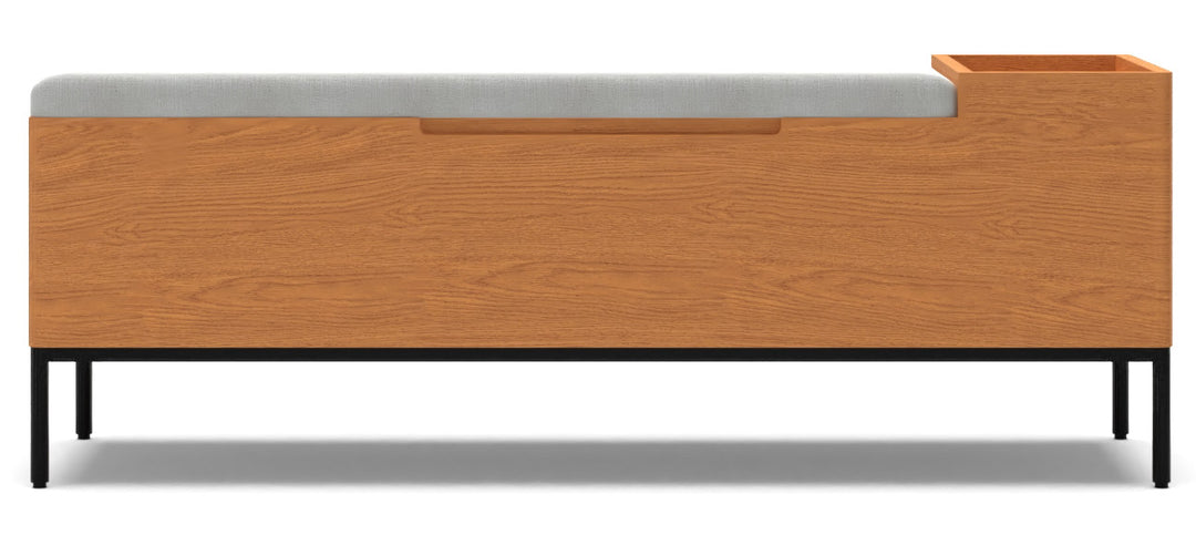 Thari Everest Gray Oak Bench