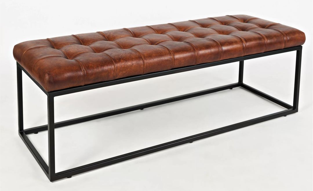 Pearson Genuine Leather Bench