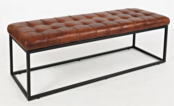 Pearson Genuine Leather Bench
