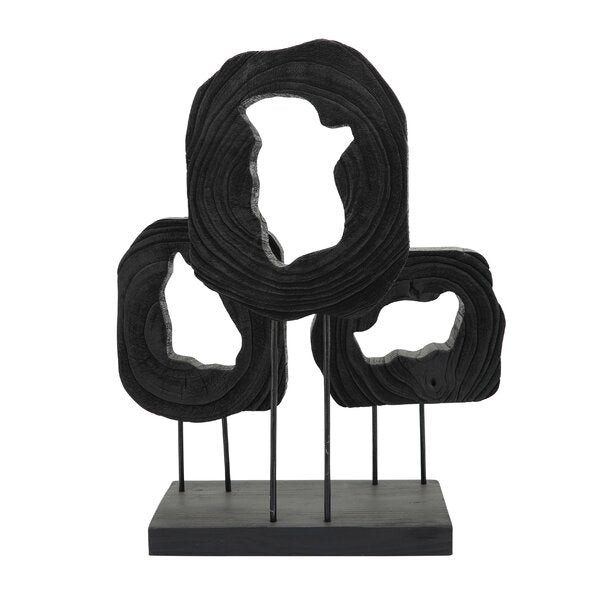 Cut Log Table Top Decoration