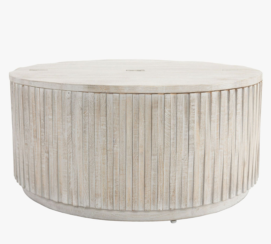 Coloma Round Storage Coffee Table