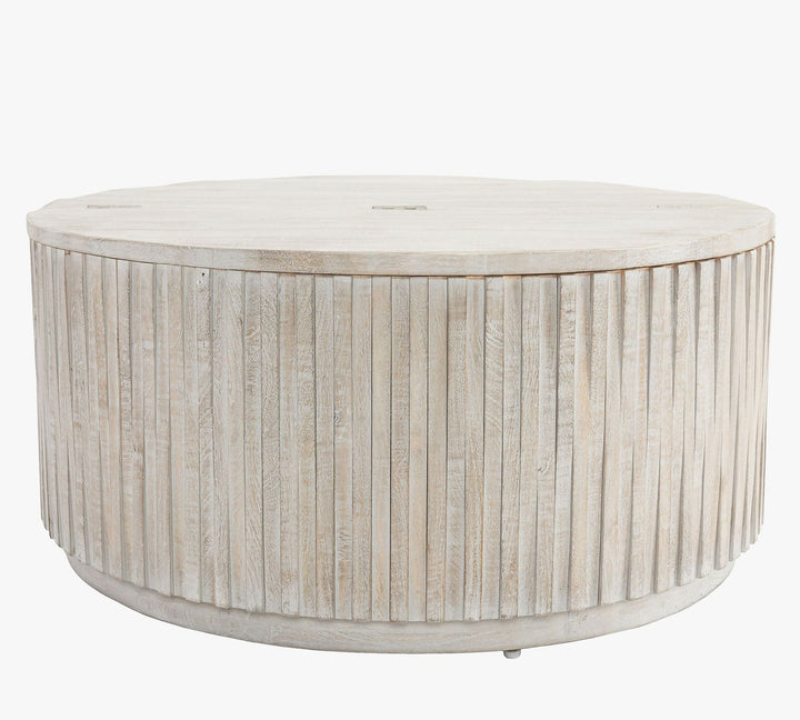 Coloma Round Storage Coffee Table