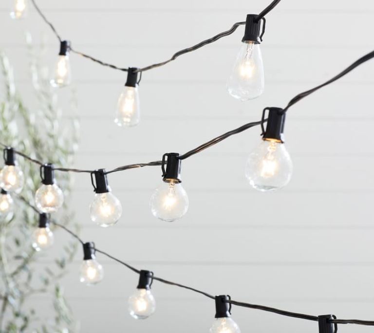 Globe Outdoor String Lights