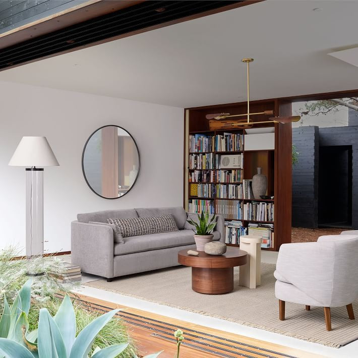 Oversized Round Mirror