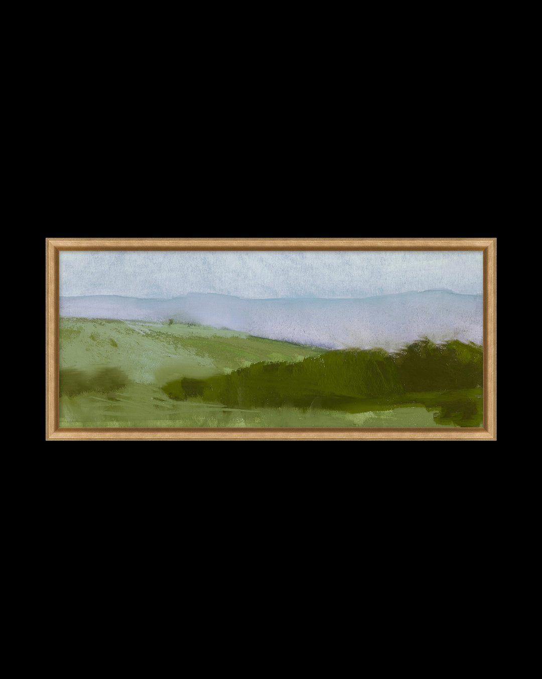 Rolling Hills With Frame-25.25"x11.25"