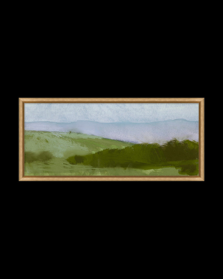 Rolling Hills With Frame-25.25"x11.25"