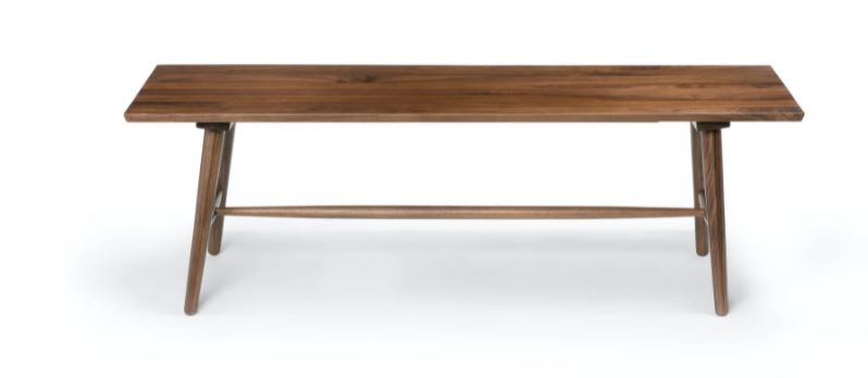 Seno Walnut 55" Bench