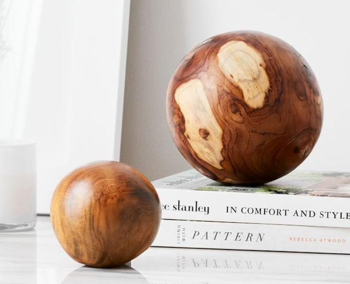 Teak Root Ball Decor - Small