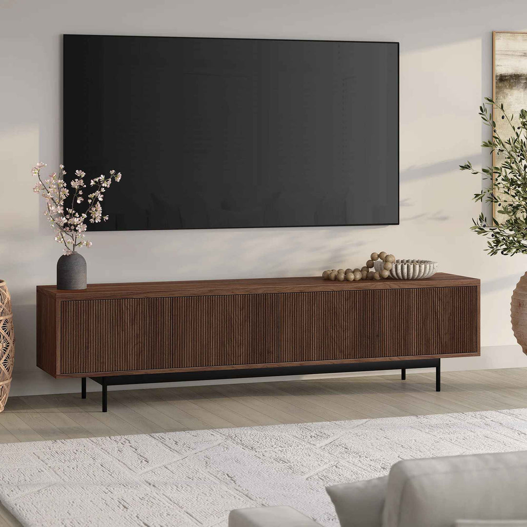 Alder Brown Whitman TV Stand