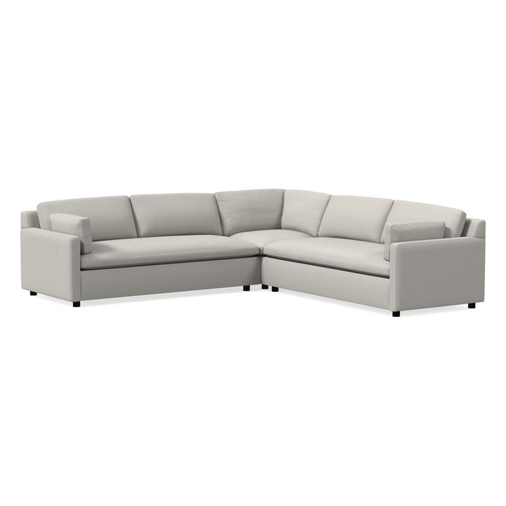 Marin 3 Piece L Shaped Sectional