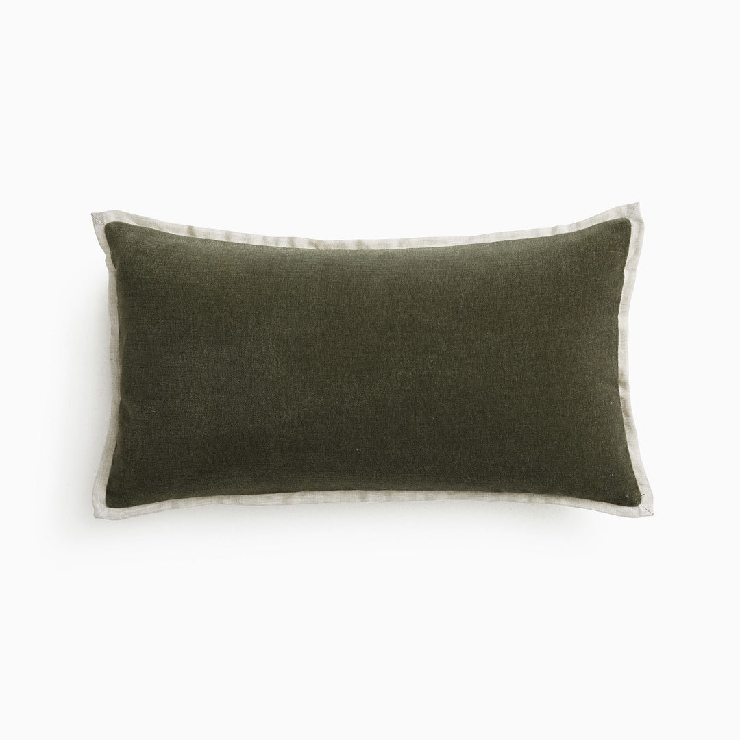 Classic Cotton Velvet Pillow Cover-12"X21"