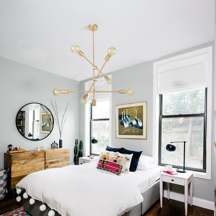 Dycus Light Sputnik Modern Linear Chandelier