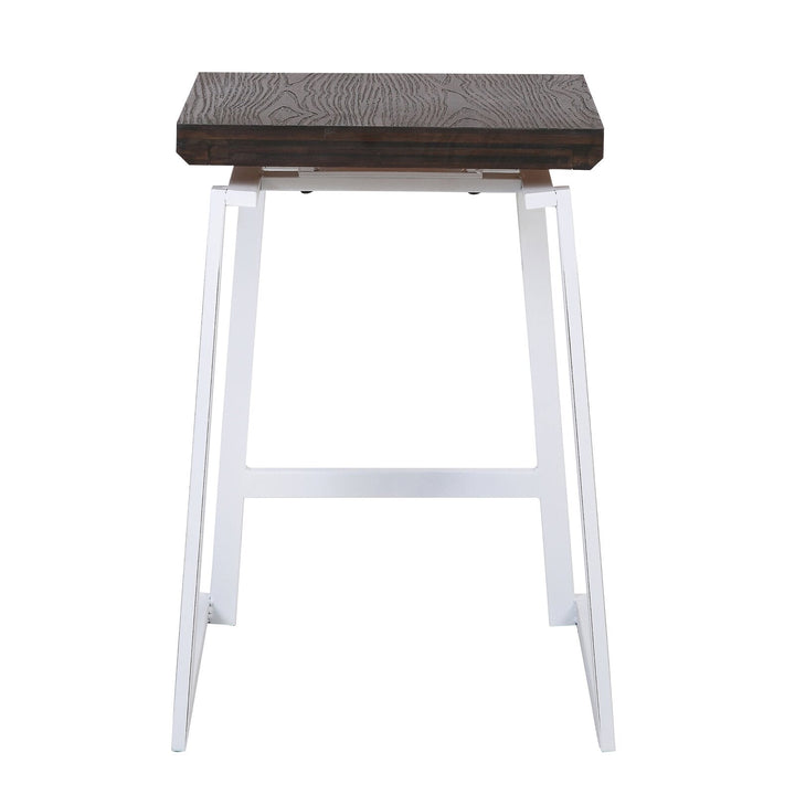 Prange Industrial Counter Bar Stool Set of 2