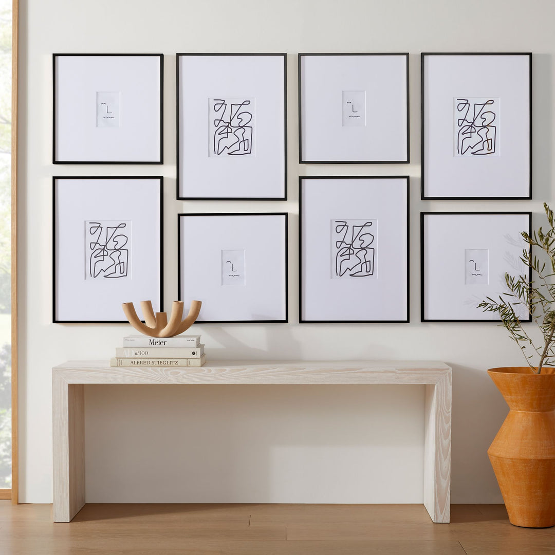 The Long Hallway Classic Gallery Frames Set