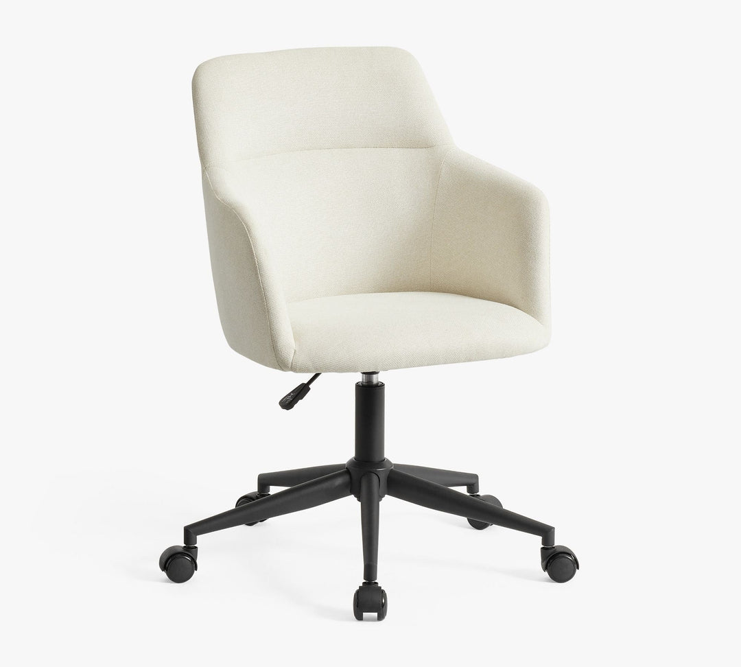 Asher Upholstered Swivel Desk Chair